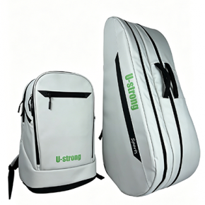 Pickleball/Tennis Racket Bag With Waterproof Shoe Compartment, Large Capacity Sports Backpack 